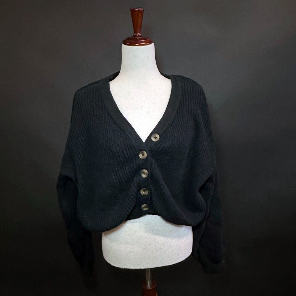 Able Slouchy Cotton Cardigan M